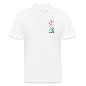 Ruth Bader Ginsburg RBG Court Judge LGBT I dissent - Männer Poloshirt - Weiß - Vorne - Kai (181cm)