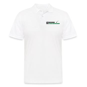 Witze Grüne Die Grünen Habeck Baerbock Kohle Atom - Männer Poloshirt - Weiß - Vorne - Kai (181cm)