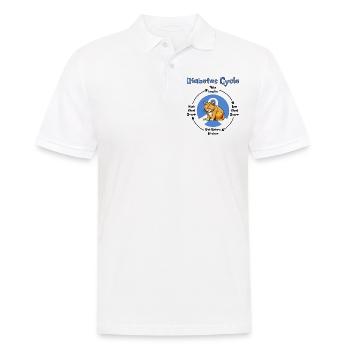 Diabetes Circle - T-shirt pour les diabétiques et les amoureux des chats - Polo Homme - blanc - Devant - Kai (181cm)