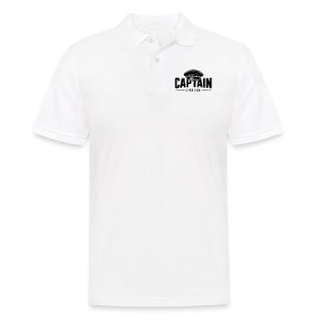 Captain Captain - Since 2024 - Men's Polo Shirt - white - Front - Kai (181cm)