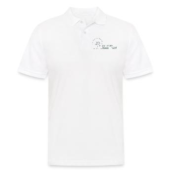 Pflanzt mehr Bäume Jetzt - Naturschutz Spruch - Männer Poloshirt - Weiß - Vorne - Kai (181cm)