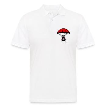 Conseil d’adrénaline : L’appel de l’aventure - Polo Homme - blanc - Devant - Kai (181cm)