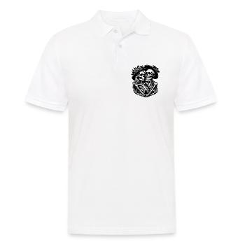 Paar des Grauens - Männer Poloshirt - Weiß - Vorne - Kai (181cm)