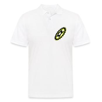 Graphique de plateau de vélo - Polo Homme - blanc - Devant - Kai (181cm)