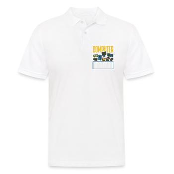 Computer Whisperer Computer Scientist - Men's Polo Shirt - white - Front - Kai (181cm)