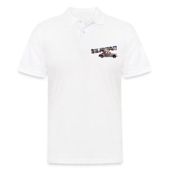 Old car in Seligman in Arizona, US Road 66 - Men's Polo Shirt - white - Front - Kai (181cm)