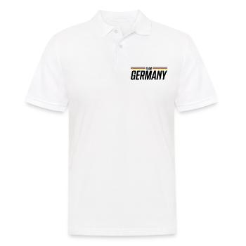 germany team - Männer Poloshirt - Weiß - Vorne - Kai (181cm)