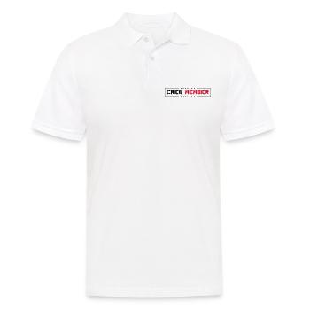 crew member - Men's Polo Shirt - white - Front - Kai (181cm)