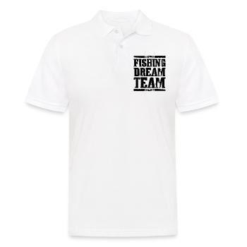 Fishing Dream Team Fischen - Männer Poloshirt - Weiß - Vorne - Kai (181cm)