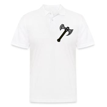 Axe Element - Men's Polo Shirt - white - Front - Kai (181cm)
