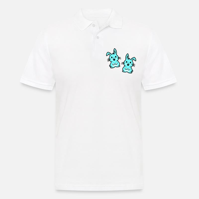 Easter Bunny Easter - Men's Polo Shirt - white