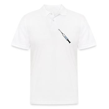 Médicament - Polo Homme - blanc - Devant - Kai (181cm)
