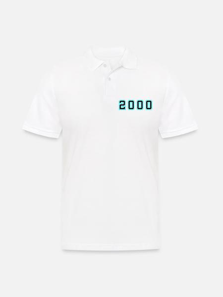 2000 Year Birthday - Men's Polo Shirt - white