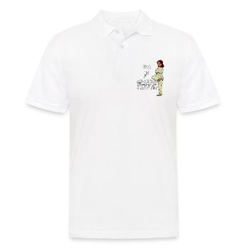 J’ai 7 ans - Karaté fille - Polo Homme - blanc - Devant - Kai (181cm)
