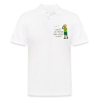 J’ai 13 ans - Boy Birdwatching - Polo Homme - blanc - Devant - Kai (181cm)