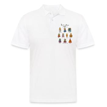 Buddhismus Götter - Bodhisattvas - Männer Poloshirt - Weiß - Vorne - Kai (181cm)