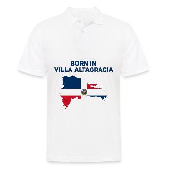 Villa Altagracia Dominikanische Republik - Männer Poloshirt - Weiß - Vorne - Kai (181cm)