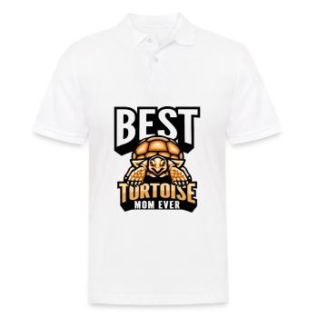 Tortoise - Men's Polo Shirt - white - Front - Kai (181cm)
