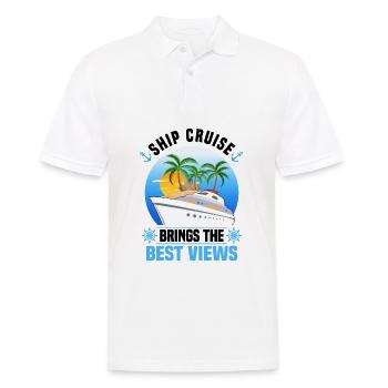 Croisière - Polo Homme - blanc - Devant - Kai (181cm)