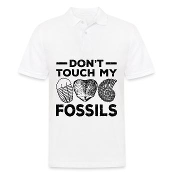 Collecting fossils - Men's Polo Shirt - white - Front - Kai (181cm)