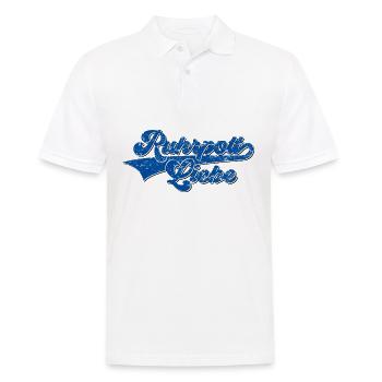 RUHRPOTT LIEBE RUHRGEBIET BOCHUM GELSENKIRCHEN - Männer Poloshirt - Weiß - Vorne - Kai (181cm)