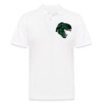 tyrannosaure t rex dinosaure rex - Polo Homme - blanc - Devant - Kai (181cm)