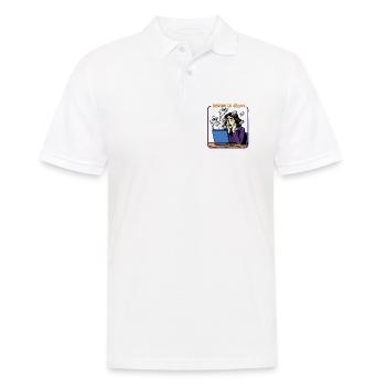Rückkehr ins Chaos - Männer Poloshirt - Weiß - Vorne - Kai (181cm)