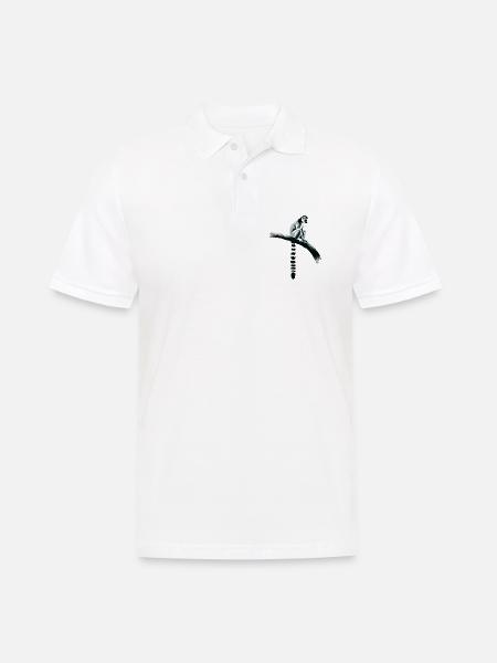 Katta - Männer Poloshirt - Weiß