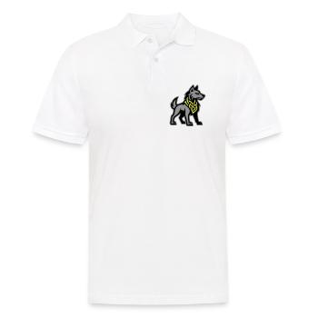 Loup Viking - Polo Homme - blanc - Devant - Kai (181cm)
