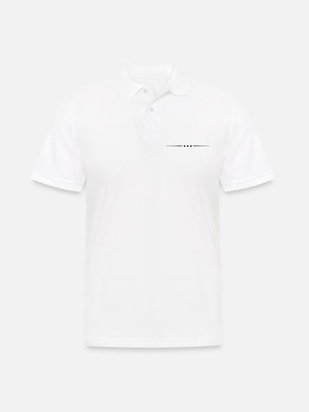 star line - Men's Polo Shirt - white
