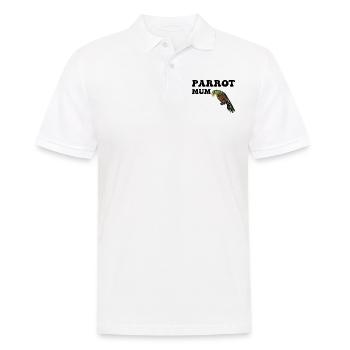 Perroquets Maman - Polo Homme - blanc - Devant - Kai (181cm)