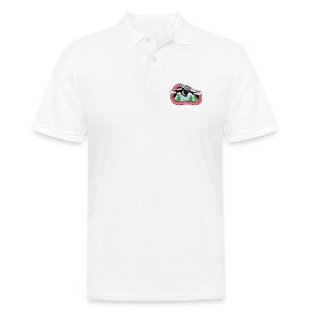 Carabine montagne montagne cadeau alpiniste - Polo Homme - blanc - Devant - Kai (181cm)