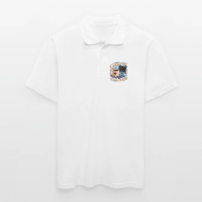 CoffeeCode Debug: In Code We Debug Men's Polo Shirt