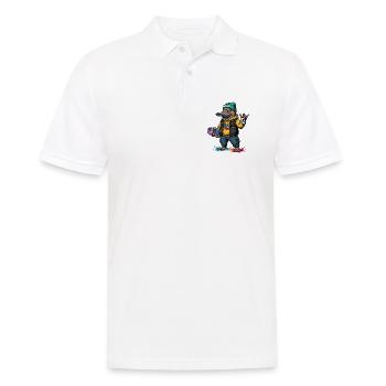 Duck Bill Street Punk Hoodie - Männer Poloshirt - Weiß - Vorne - Kai (181cm)