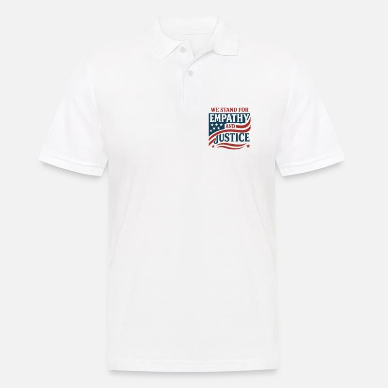 Forensic Nurse Practitioner Empathy & Justice - Männer Poloshirt - Weiß