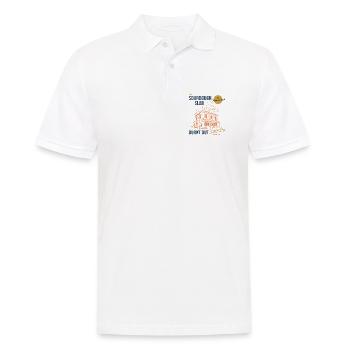 Sauerteigbrot-Backer Die Sauerteigplatte - Männer Poloshirt - Weiß - Vorne - Kai (181cm)