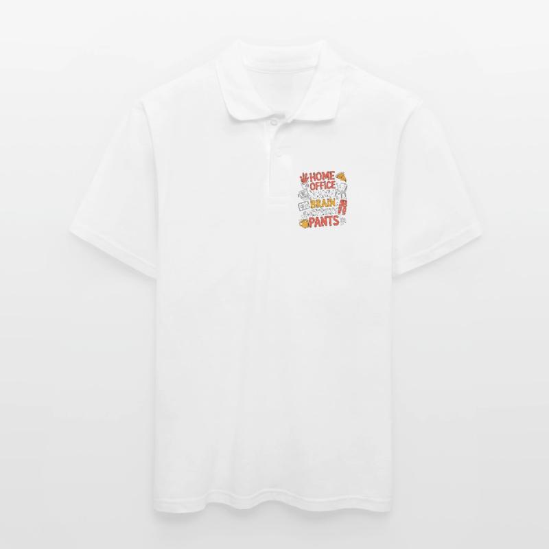 Remote Developer Home Office Same Web Developer Men's Polo Shirt