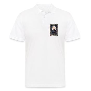 James A Tarotkarte - Männer Poloshirt - Weiß - Vorne - Kai (181cm)