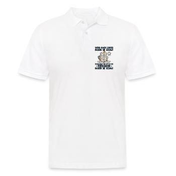 Werde Lehrer haben sie gesagt Lehrkraft - Männer Poloshirt - Weiß - Vorne - Kai (181cm)