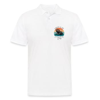 Bartagame - Männer Poloshirt - Weiß - Vorne - Kai (181cm)