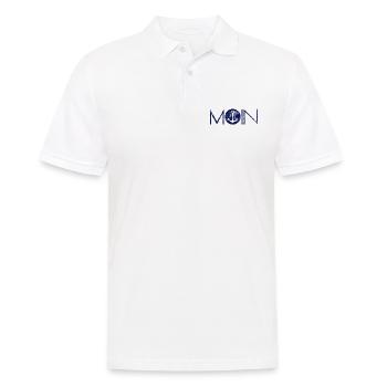 Moin Anker Hamburg Norddeutschland - Männer Poloshirt - Weiß - Vorne - Kai (181cm)