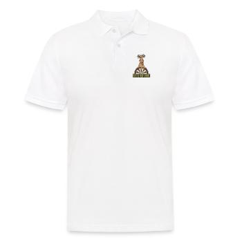 Darten Dartspieler Bock auf Dart Dartspieler Spiel - Männer Poloshirt - Weiß - Vorne - Kai (181cm)