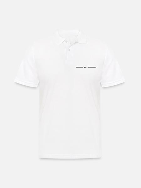 star line - Men's Polo Shirt - white