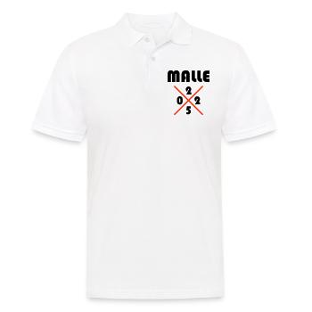 Malle 2025 - Polo Homme - blanc - Devant - Kai (181cm)
