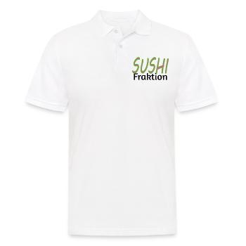 SUSHI Faction - Polo Homme - blanc - Devant - Kai (181cm)