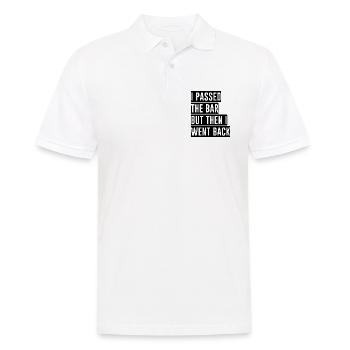 I Passed The Bar But Then I Went Back 2 - Men's Polo Shirt - white - Front - Kai (181cm)