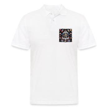 Four Ever Wild 59 - Männer Poloshirt - Weiß - Vorne - Kai (181cm)