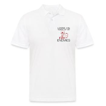 I Drink The Tears Of My Enemies 2 - Männer Poloshirt - Weiß - Vorne - Kai (181cm)