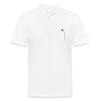 Pissenlit,Pissenlit,Renoncule, ✔ - Polo Homme - blanc - Devant - Kai (181cm)