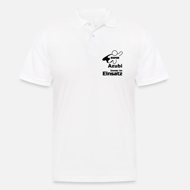 Super Azubi Geschenk - Männer Poloshirt - Weiß